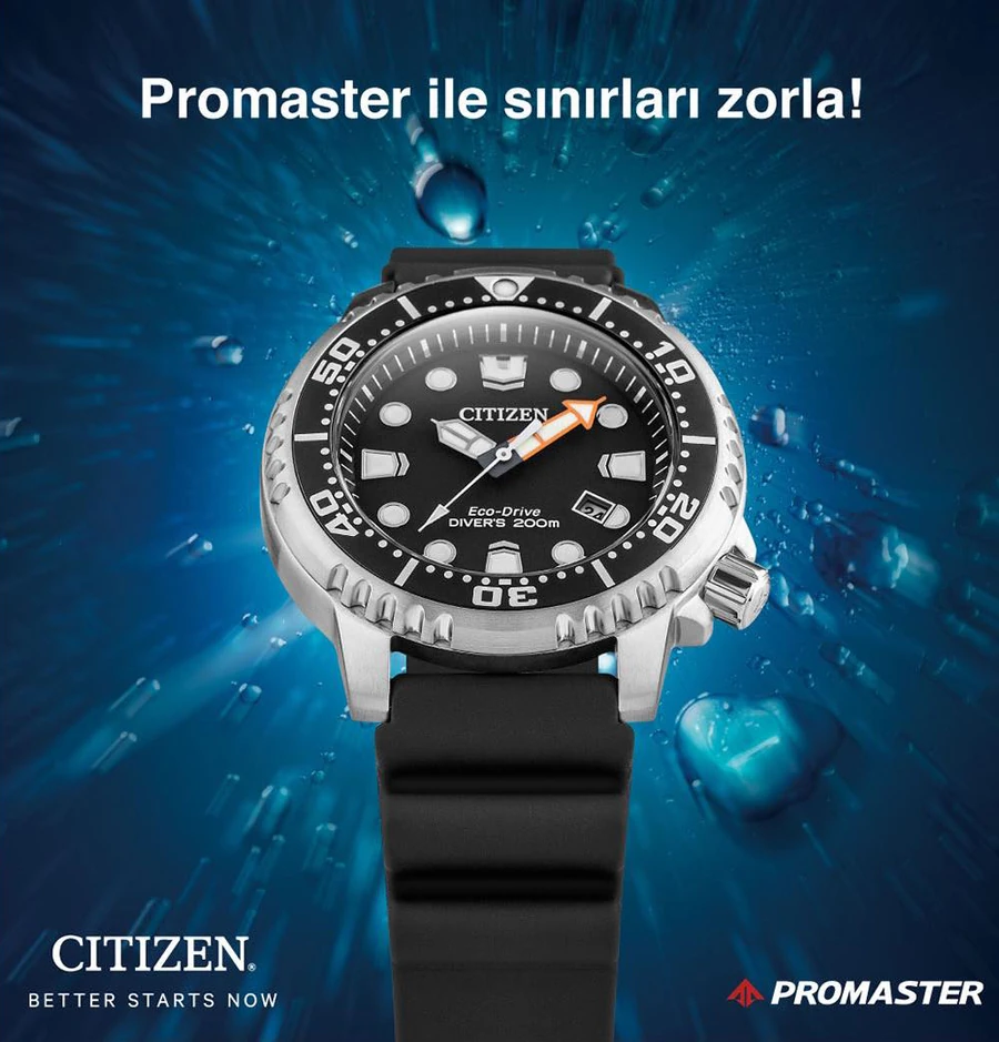 CITIZEN PROMASTER İLE SINIRLARI ZORLA !